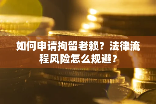 北京如何申请拘留老赖？法律流程风险怎么规避？