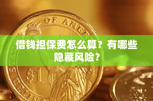北京借钱担保费怎么算？有哪些隐藏风险？