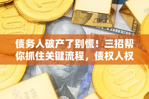 北京债务人破产了别慌！三招帮你抓住关键流程，债权人权益不再缩水