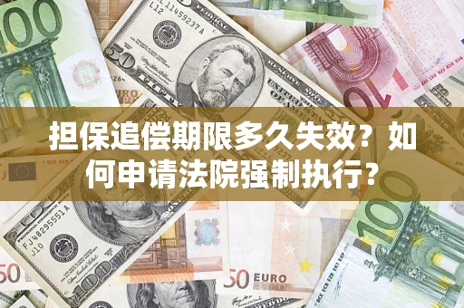 北京担保追偿期限多久失效？如何申请法院强制执行？