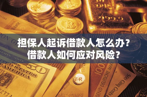 北京担保人起诉借款人怎么办？借款人如何应对风险？