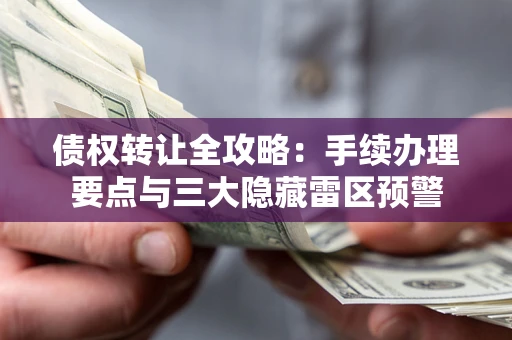 北京债权转让全攻略：手续办理要点与三大隐藏雷区预警