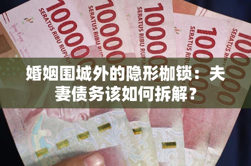 北京婚姻围城外的隐形枷锁：夫妻债务该如何拆解？